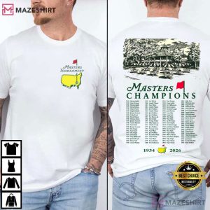 Masters Augusta National Golf Course 1943 2026 Tournament T Shirt (1)