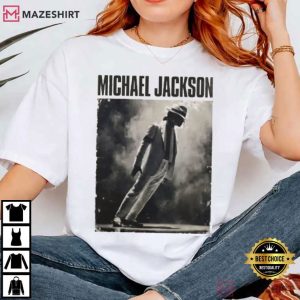 Michael Jackson King Of Pop Retro Graphic T Shirt (1)