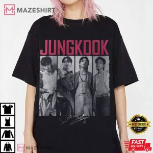 Jung Kook BTS Boy Band ARMY Fan Gift T Shirt (3)