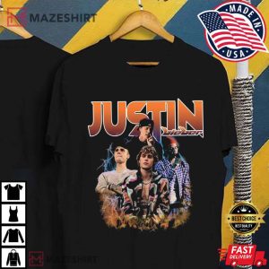Justin Bieber Pop Star Vintage Music Lovers T Shirt (4)