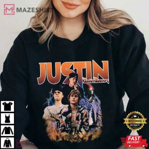 Justin Bieber Pop Star Vintage Music Lovers T Shirt (3)