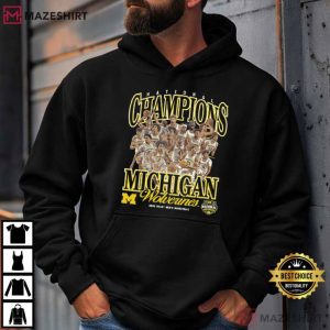 Michigan Wolverines 2026 National Champions Basketball T Shirt (2)