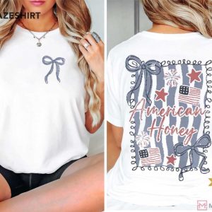 American Honey Coquette 4th Of July T-Shirt