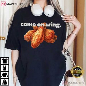 Come On Wing BTS Hot Ones Funny T Shirt (2)