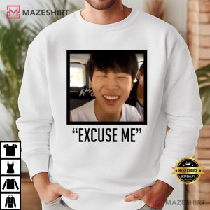 Jimin BTS Excuse Me Meme Kpop Boy Group Member T Shirt (4)