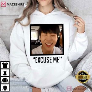 Jimin BTS Excuse Me Meme Kpop Boy Group Member T Shirt (1)