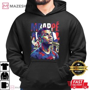 Kylian Mbappe Dynamic Pop Art Football Legend World Cup 2026 T Shirt (3)
