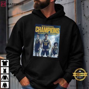 Michigan Wolverines 2026 National Champions Basketball Fan T Shirt (2)