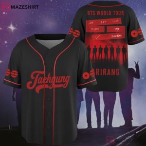 Arirang Album Swim BTS World Tour Baseball Jersey (4)