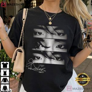 BTS Taehyung V Eyes Kpop Retro Fan Gift T Shirt (2)