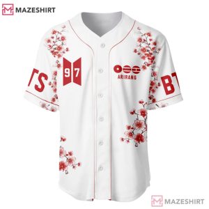 BTS Kpop Concert Fan Merch Custom Baseball Jersey (2)