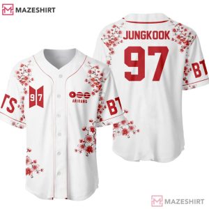 BTS Kpop Concert Fan Merch Custom Baseball Jersey (1)