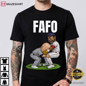FAFO Walt Weiss Jorge Soler Tackle Funny Baseball Fight T Shirt (2)