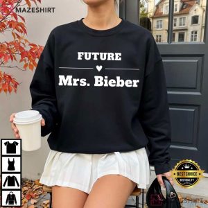 Future Mrs Bieber Tour Fan Merch Music Lovers T Shirt (1)