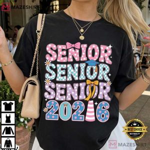 Senior Graduation Class Of 2026 School Spirit T Shirt (1)