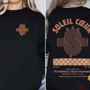 Soleil Coeur Sun Heart Children's Heart Foundation T Shirt (4)