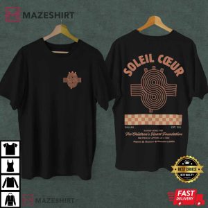 Soleil Coeur Sun Heart Children's Heart Foundation T Shirt (1)