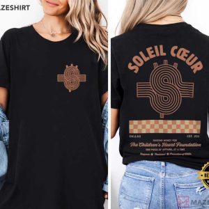 Soleil Coeur Sun Heart Children's Heart Foundation T Shirt (2)