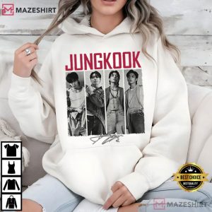 Jungkook BTS Boy Band Kpop Music Lovers T Shirt (4)