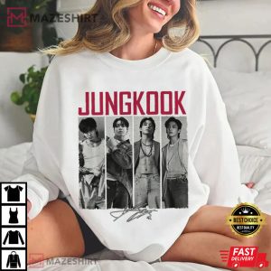 Jungkook BTS Boy Band Kpop Music Lovers T Shirt (1)
