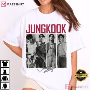Jungkook BTS Boy Band Kpop Music Lovers T Shirt (2)