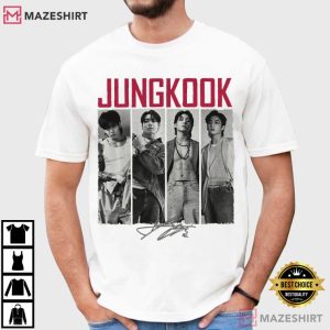 Jungkook BTS Boy Band Kpop Music Lovers T Shirt (3)