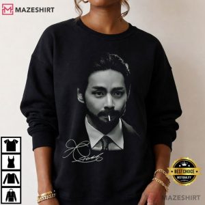 V Taehyung BTS Tour Arirang Vintage Kpop Merch T Shirt (2)