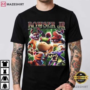 Bowser Jr Super Mario Villain Vintage Video Game T Shirt (4)
