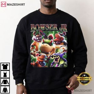 Bowser Jr Super Mario Villain Vintage Video Game T Shirt (2)