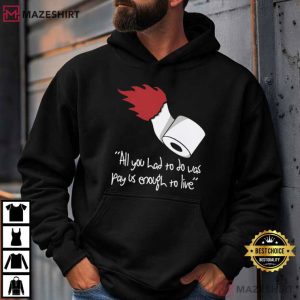 Anti Work All You Had To Do Was Pay Us Enough To Live T Shirt (2)