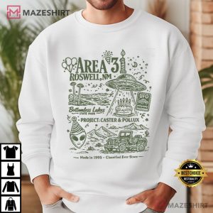 Roswell UFO Area 31 Sci Fi Caster Pollux T Shirt (1)