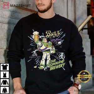 Toy Story Buzz Lite Beer Funny Space Ranger Dad T Shirt (4)