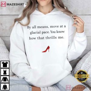 Glacial Pace Devil Wears Prada Quote Movie T Shirt (2)