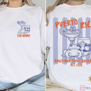 Puerto Rico Bach Club Joint Bachelor Bachelorette Party Custom T Shirt (1)