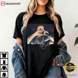 Coachella Justin Bieber Heart Sign Vintage Retro Music T Shirt (3)