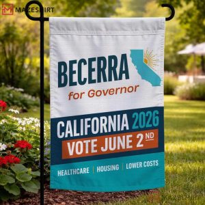 Becerra For California Governor Garden Flag