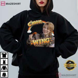 Come On Wing Jimin BTS Funny ARMY Merch T Shirt (4)
