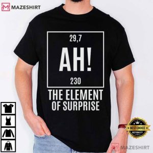 Project Hail Mary Ah Element Of Surprise Ryland Grace Red T Shirt (1)