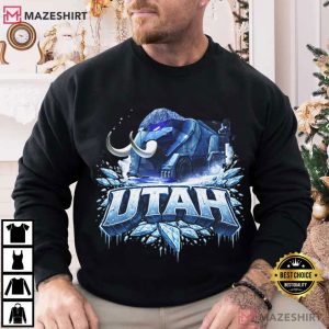 Mammoth Zamboni Utah Hockey T Shirt (1)