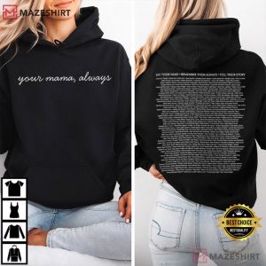 Mothers Day Your Mama Always Custom Name T Shirt (2)
