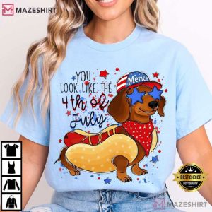 Dachshund Independence Day 4th Of July Hot Dog Funny Wiener Dog