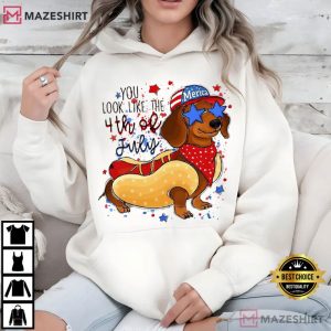 Dachshund Independence Day 4th Of July Hot Dog Funny Wiener Dog (3)