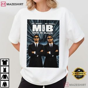 San Antonio Basketball Denim Men In Black Movie Poster T Shirt (4)