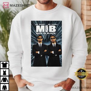San Antonio Basketball Denim Men In Black Movie Poster T Shirt (3)