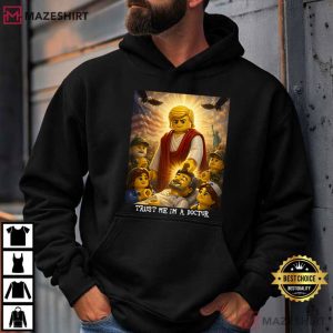 Trump Jesus Minifigure Meme Funny Political T Shirt (4)