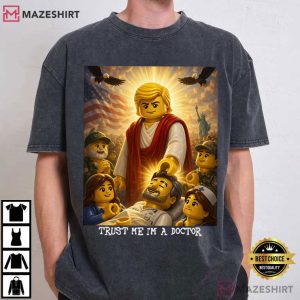 Trump Jesus Minifigure Meme Funny Political T Shirt (3)