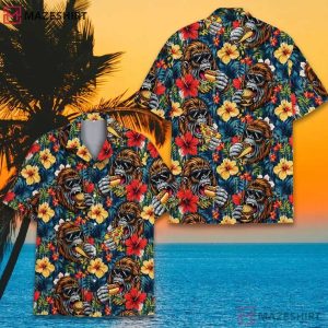 Bigfoot Sasquatch Food Lover Aloha Funny Hawaiian Shirt (4)