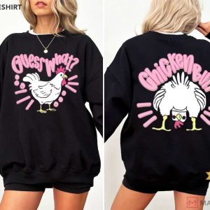 Guess What Chicken Butt Funny Farm Humor T Shirt (2)