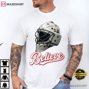Believe Flyers Vintage Mask Retro Hockey Fan Sports T Shirt (4)