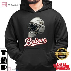 Believe Flyers Vintage Mask Retro Hockey Fan Sports T Shirt (3)